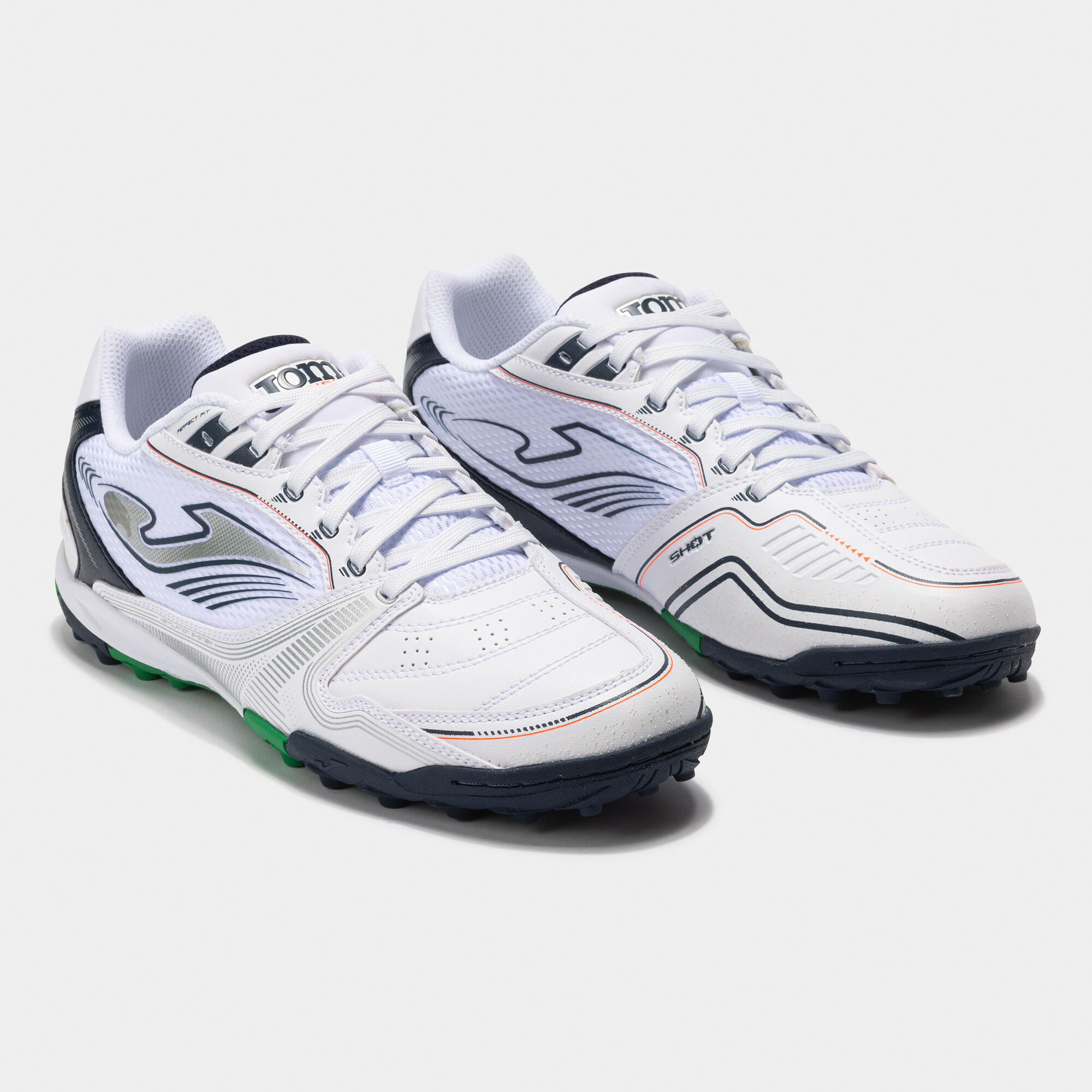 Scarpe Calcio Joma Dribling 25 TF Bianco 2/6
