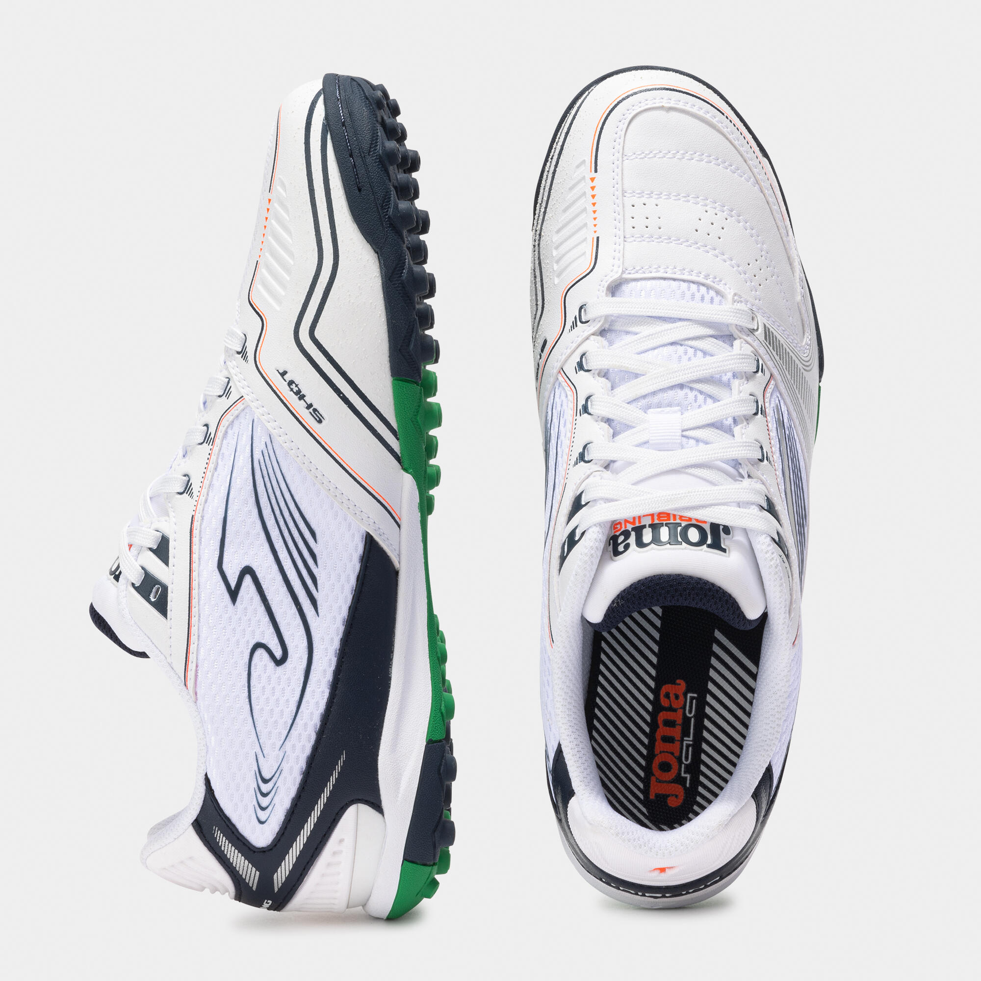 Scarpe Calcio Joma Dribling 25 TF Bianco 4/6