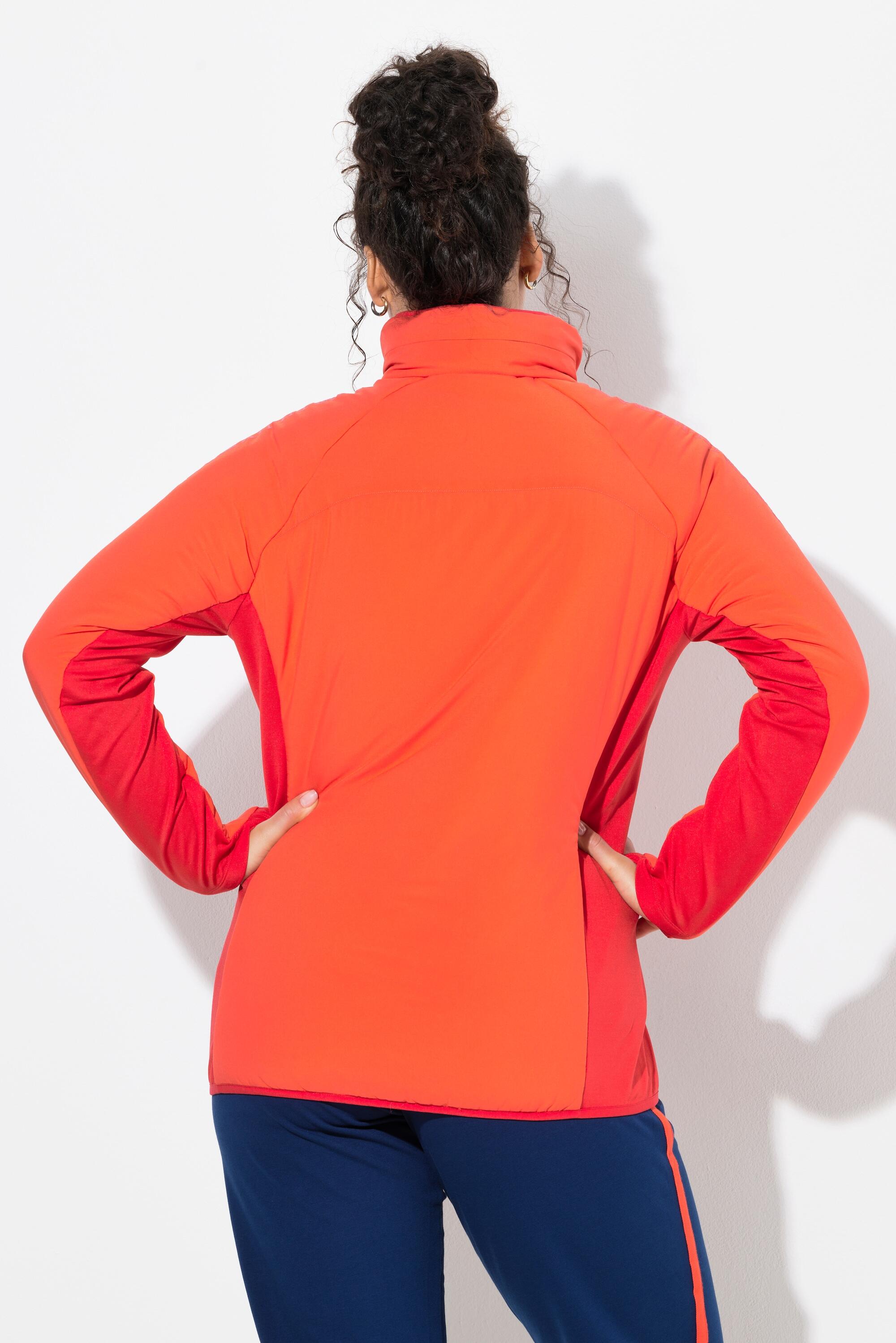 Damen Funktionsjacke Kapuze Stehkragen 2-Wege-Zipper 2/7