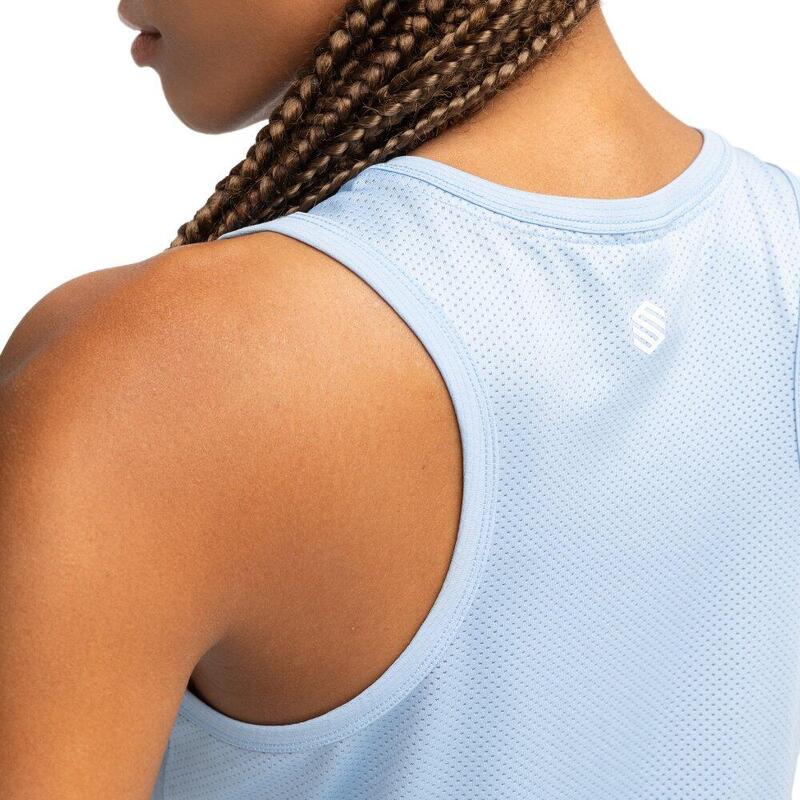Tricou fără mâneci pentru pentru femei Match Light Blue Albastru