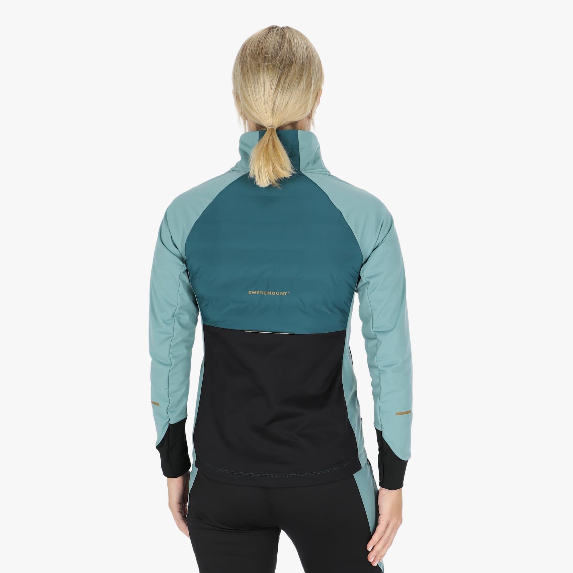 Dames cross-country ski jas waterdicht ademend Nordic Hybrid W 2/6