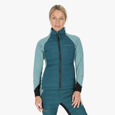 Dames cross-country ski jas waterdicht ademend nordic hybrid w