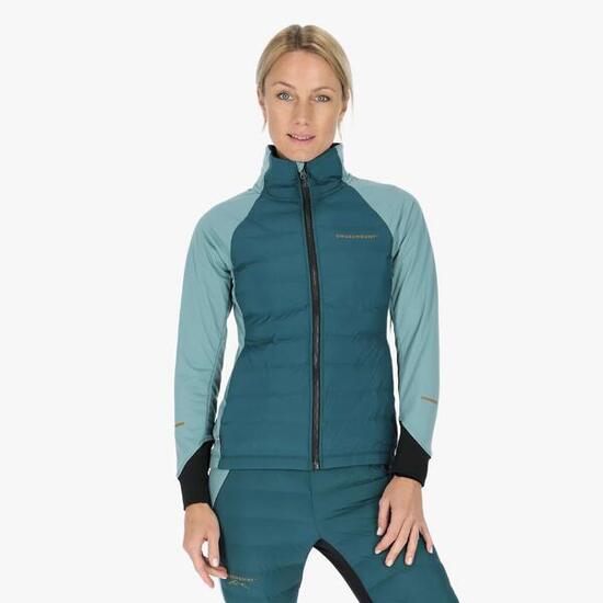 Dames cross-country ski jas waterdicht ademend Nordic Hybrid W