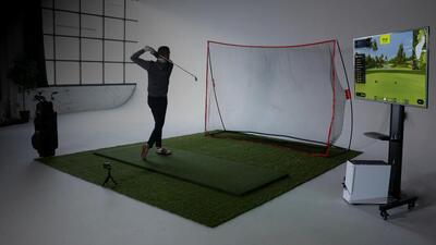 Golf In A Box Core Edition – Simulatore de Golf Portatile tramite App iPhone