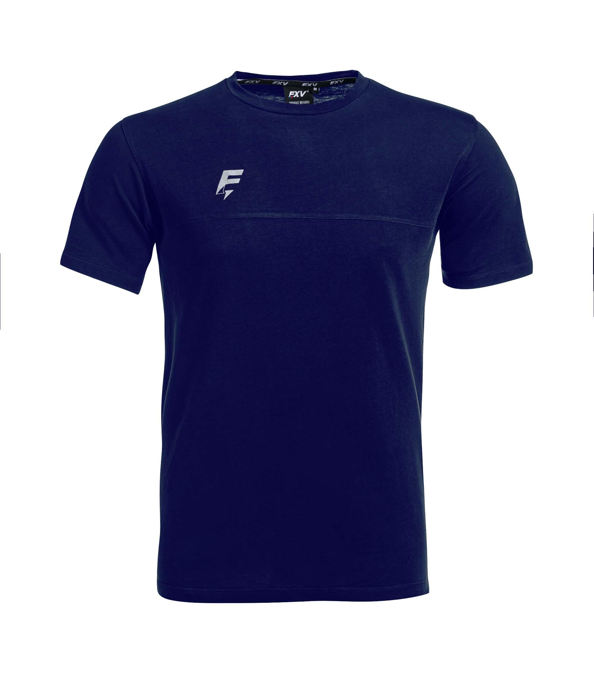 TEE-SHIRT DE RUGBY FORCE 2 Force XV marine 1/1