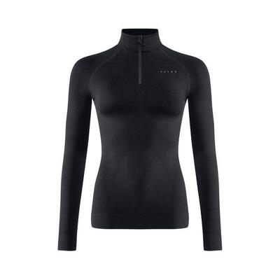 T-shirt met lange mouwen en rits voor dames falke maximum warm