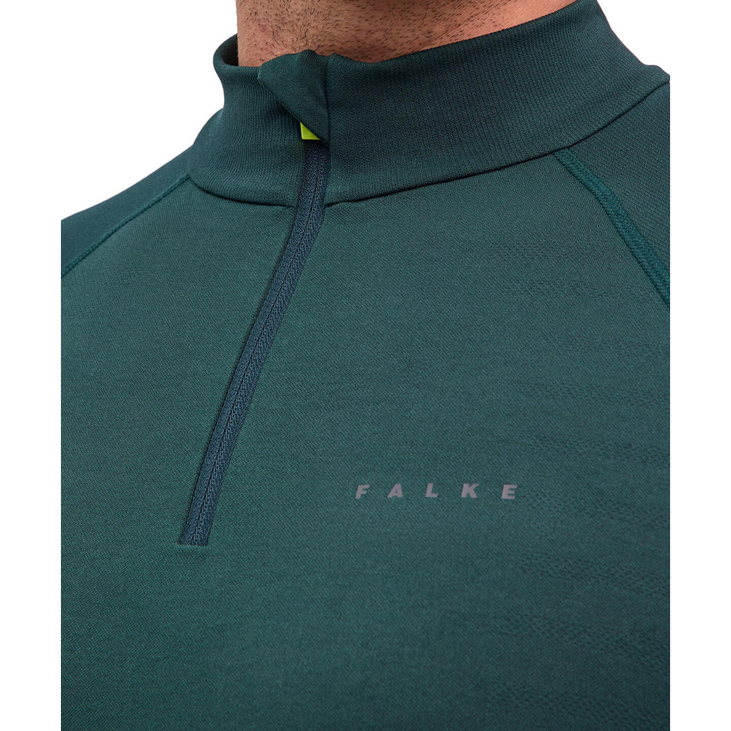 Camiseta de manga larga y cuello con cremallera Falke Maximum Warm 4/5