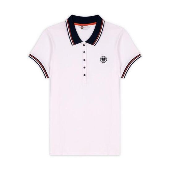 Polo Basique femme Roland-Garros - Blanc