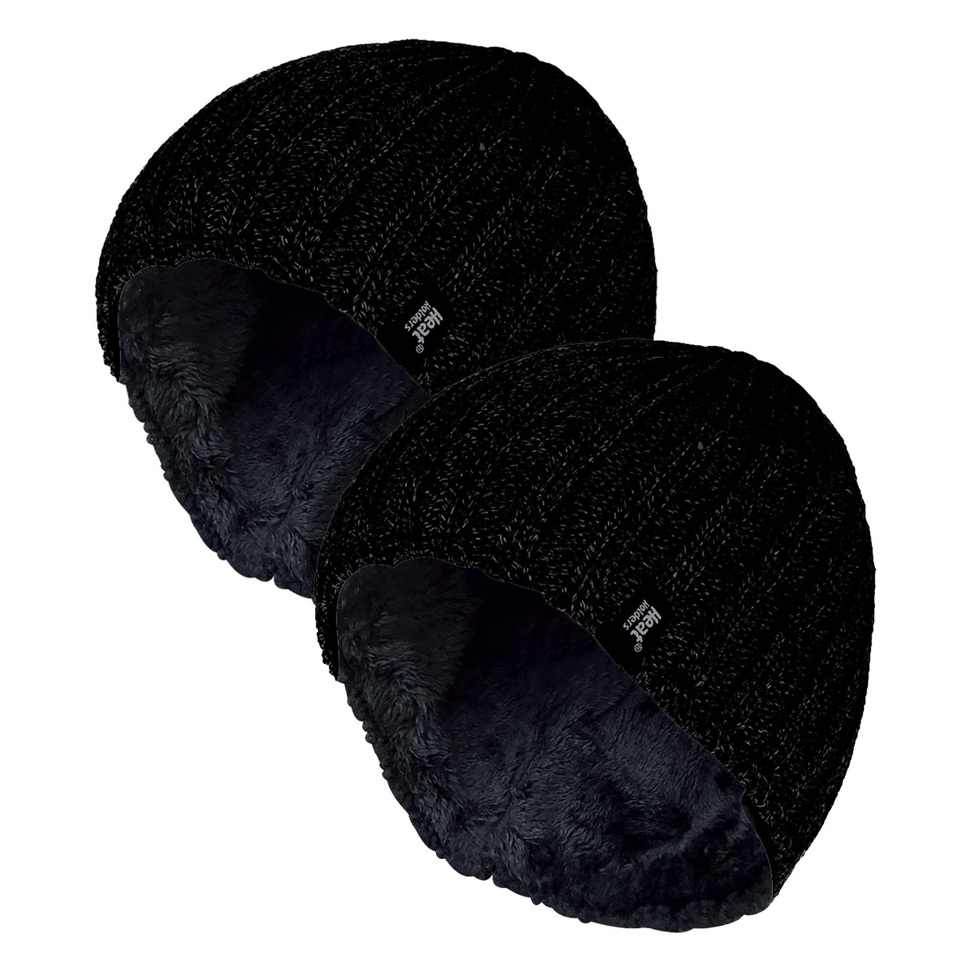 HEAT HOLDERS Heat Holders - Cappello Termico Uomo, 2 PK Maglia Cuffia