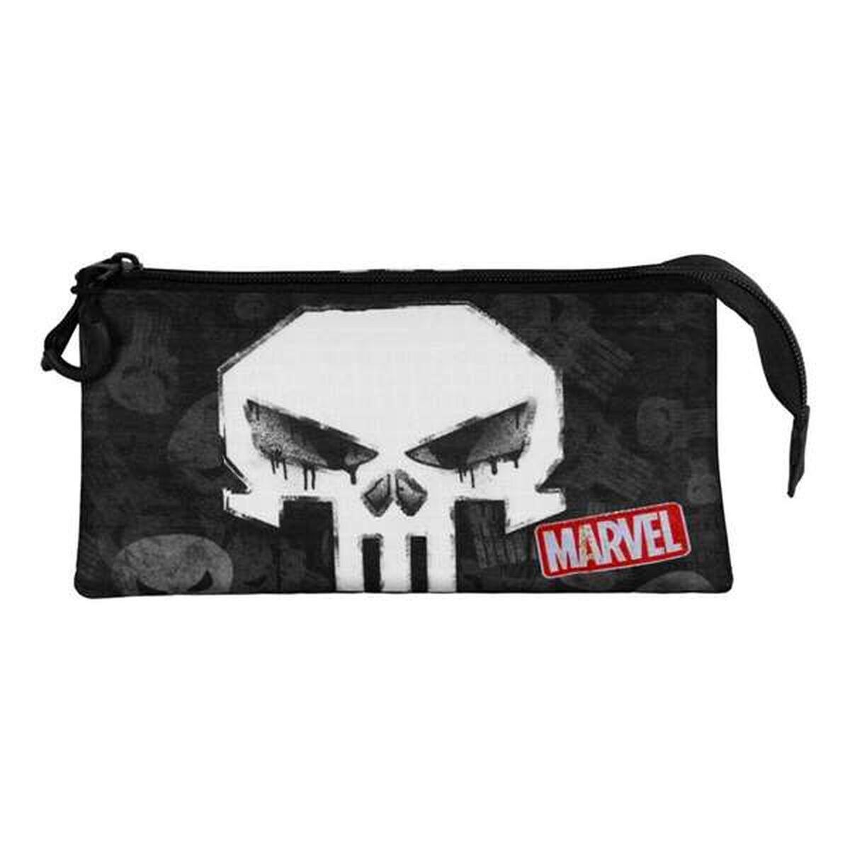 Dreifaches Mehrzweck-Etui MARVEL Schwarz 5/5