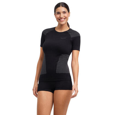 Dames-t-shirt falke wool-tech light