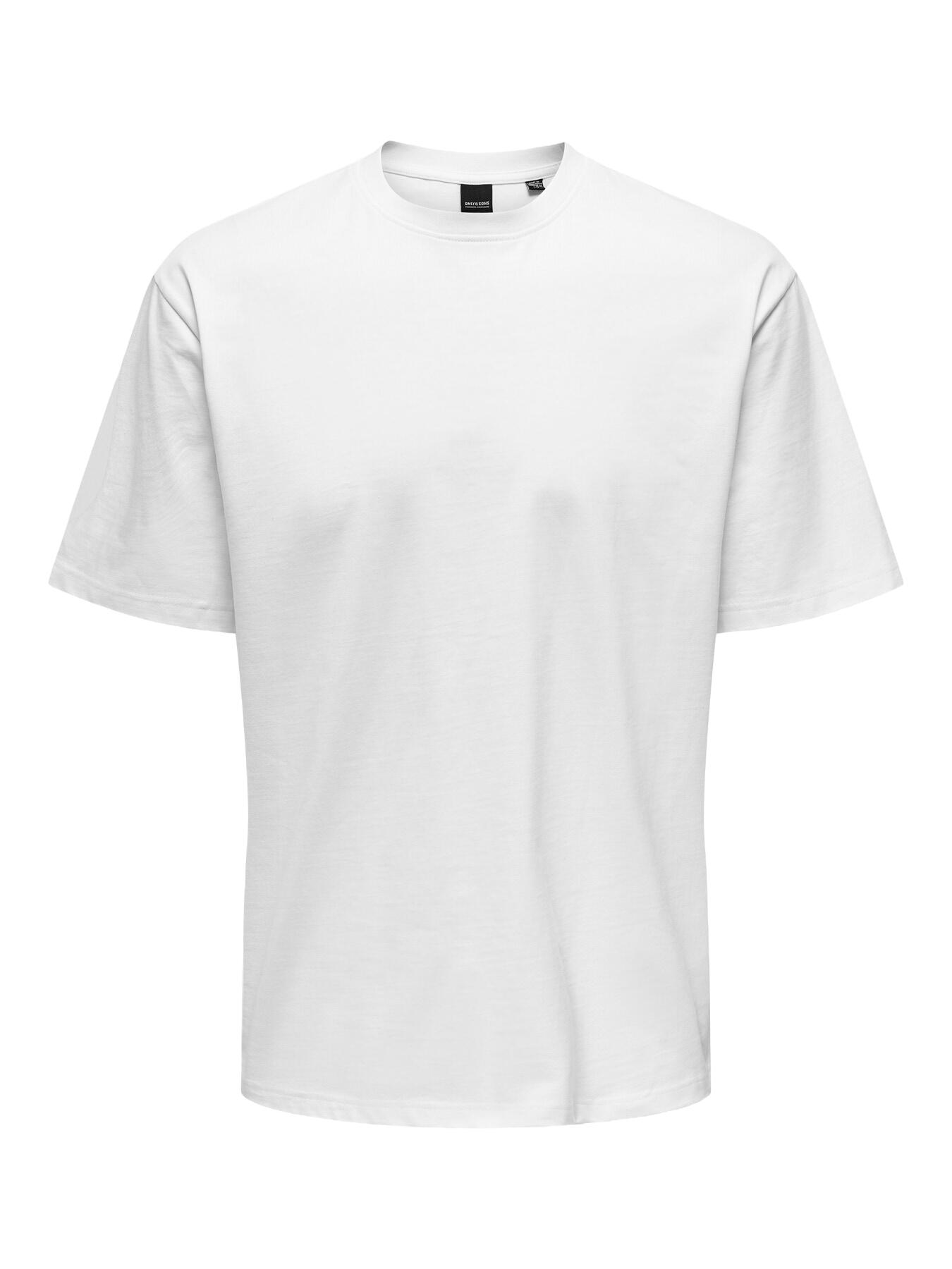 T-shirt maniche corte Uomo Onsfred Life Rlx Ss Tee Noos Bianco 1/5