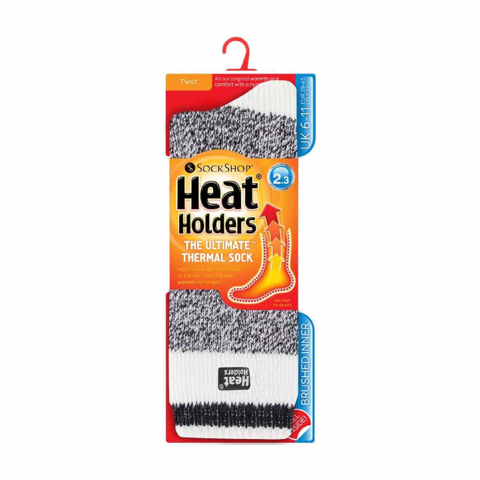 Heat Holders - 1 Paire Chaussettes Thermiques Hommes 2/6