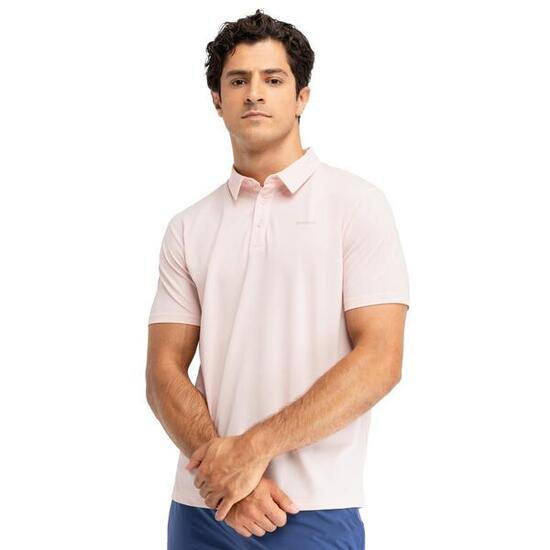 Polo piquet da tennis da uomo Slice Pink Rosa