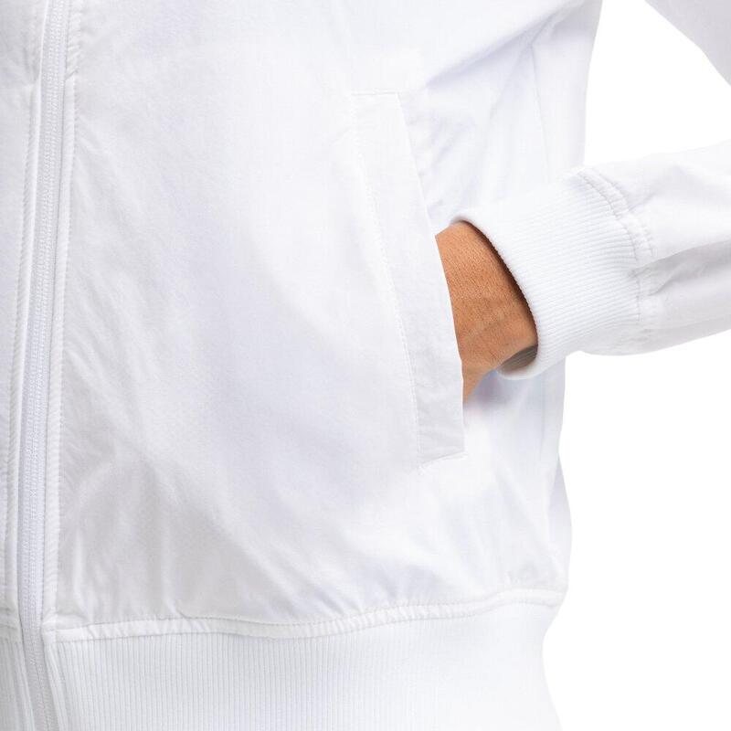 Jacheta de pentru femei Backhand White Alb