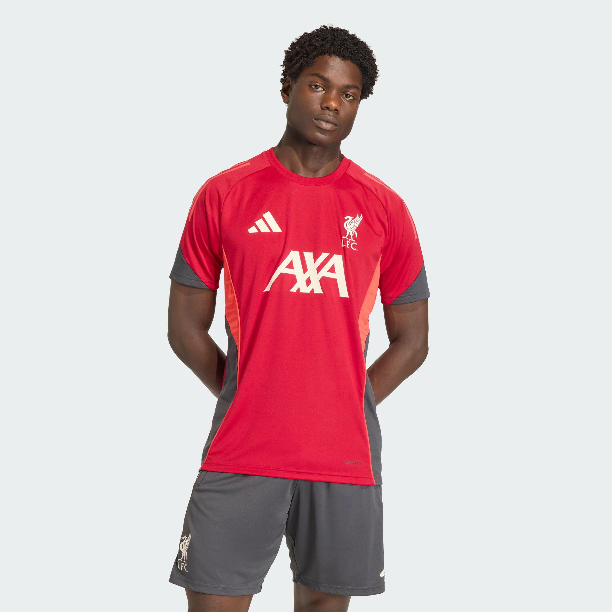 Adidas - Maillot De Training Liverpool Fc Tiro 25 Competition - Maillot Manches Courtes - Rouge - Decathlon