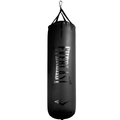 Bokszak - boksen - unisex - everlast elite nevatear - 102 x 33 cm, 30 kg - zwart