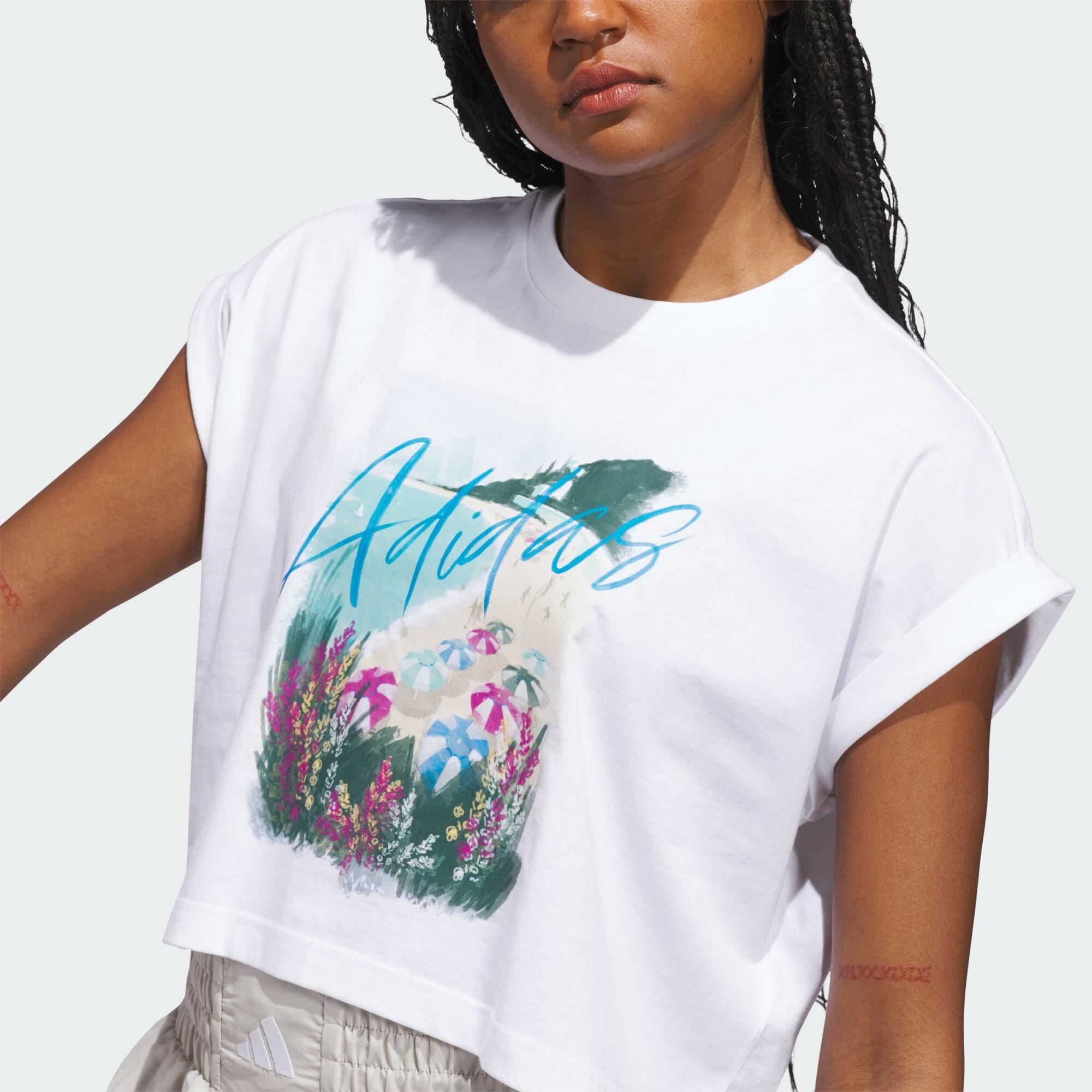 T-SHIRT SUMMER ROMANCE GRAPHIC 5/7