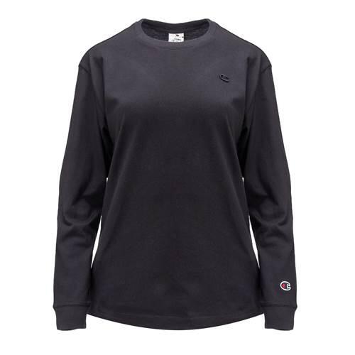 Champion - T-shirt Universel Femmes Champion 116693kk001nbk - T-shirt Manches Longues - Noir - Decathlon