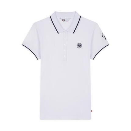 Polo Basique femme Roland-Garros - Blanc