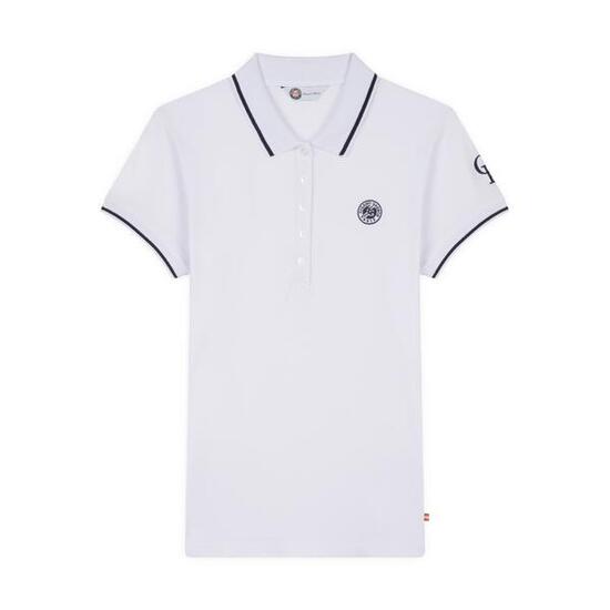 Polo Basique femme Roland-Garros - Blanc