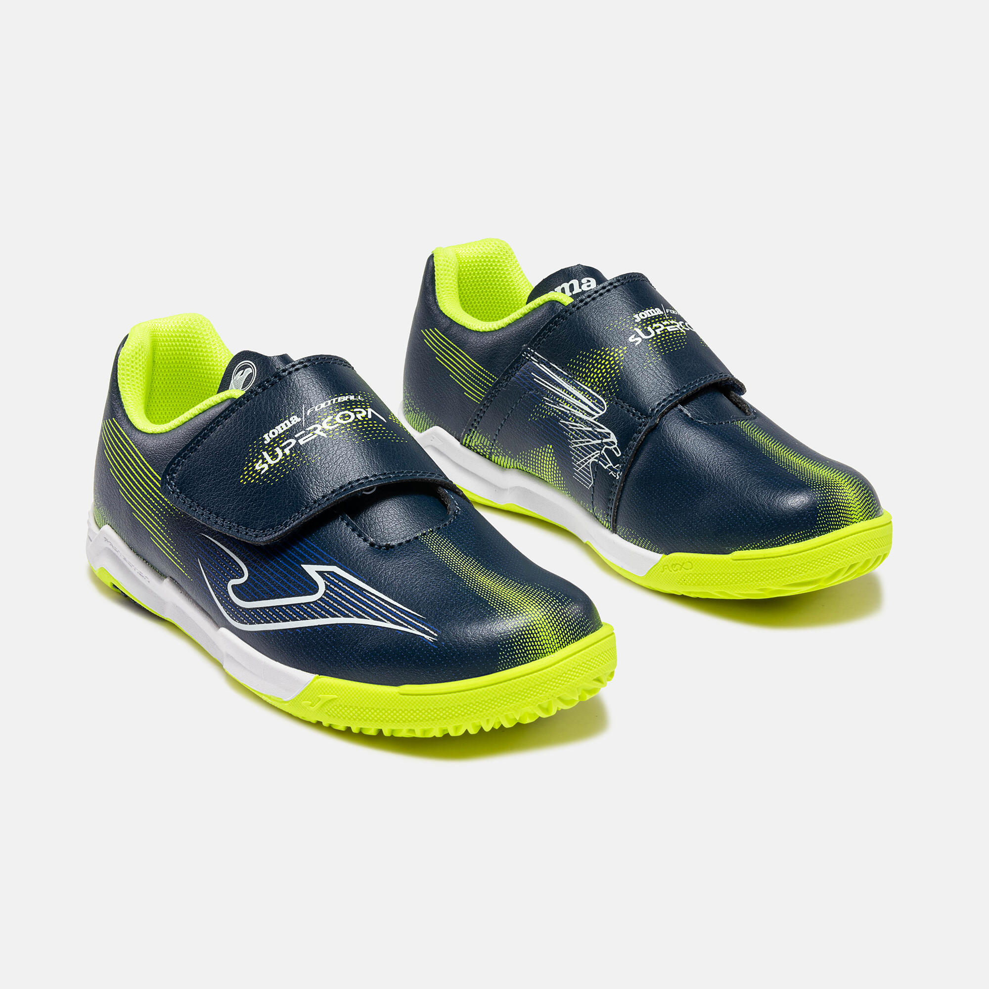 Zapatillas Fútbol Sala Niños Joma Supercopa Jr 26 IN Marino 2/5