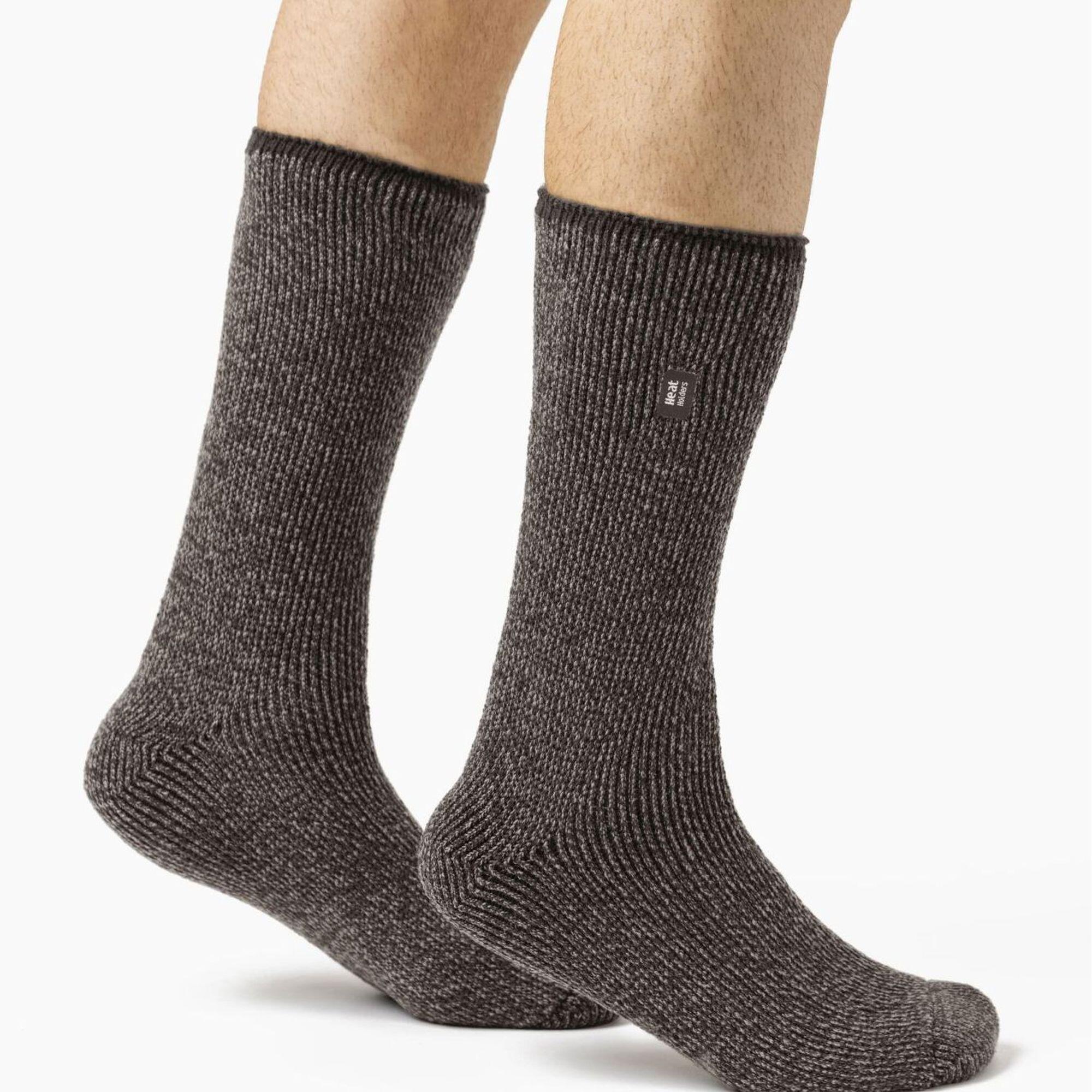 Mens 2 Pack Merino Wool Thermal Socks 3/6