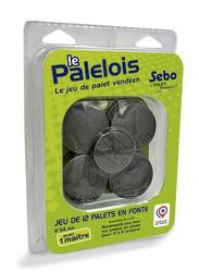 Jeu de 12 palets + 1 maître en fonte loisir vendéen