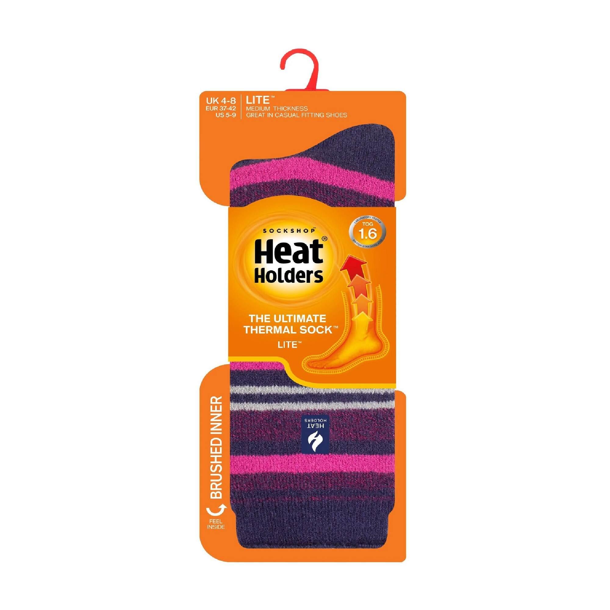Heat Holders Lite - Femme Couleur Fantaisie Chaussettes Thermiques Pour Hiver 2/6