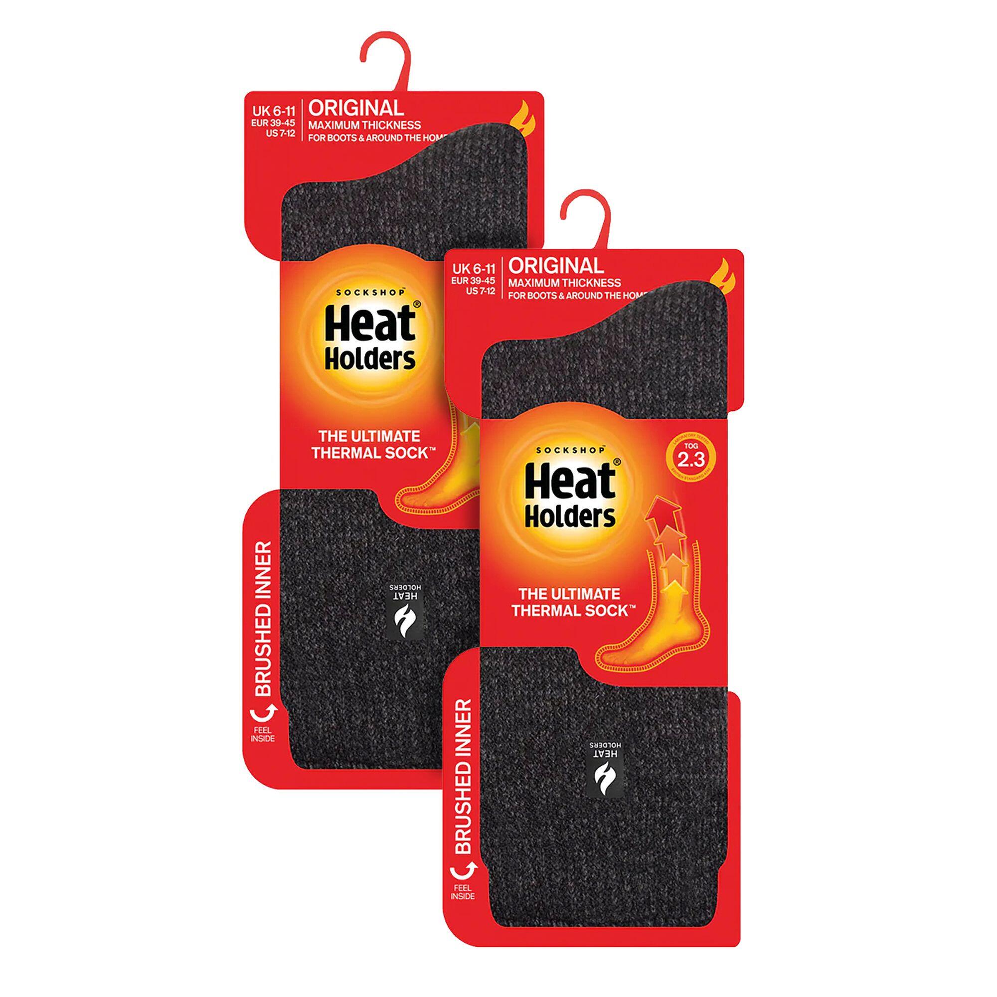 Lot de 2 chaussettes thermiques originales pour hommes 2/6