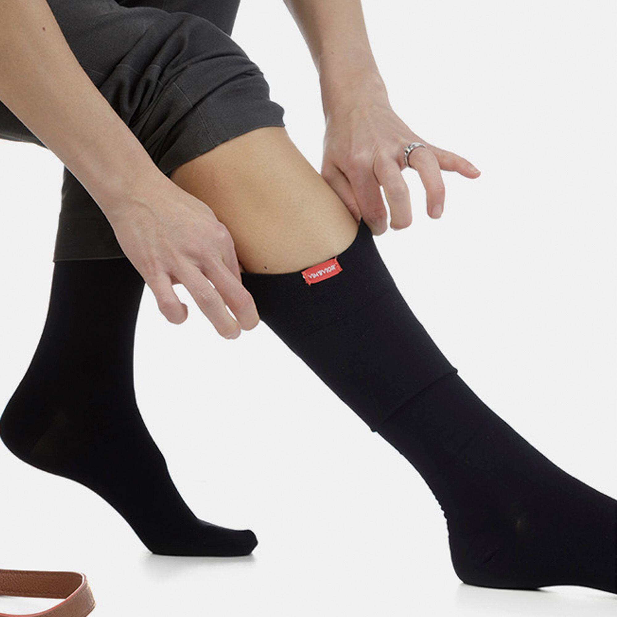 VIM&VIGR - Chaussettes de Contention Nylon 30-40 mmhg pour Running Voyage 4/6