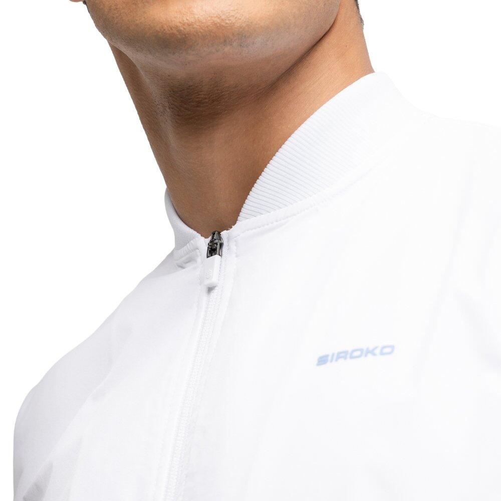 Veste de tennis homme Forehand White Blanc 5/7