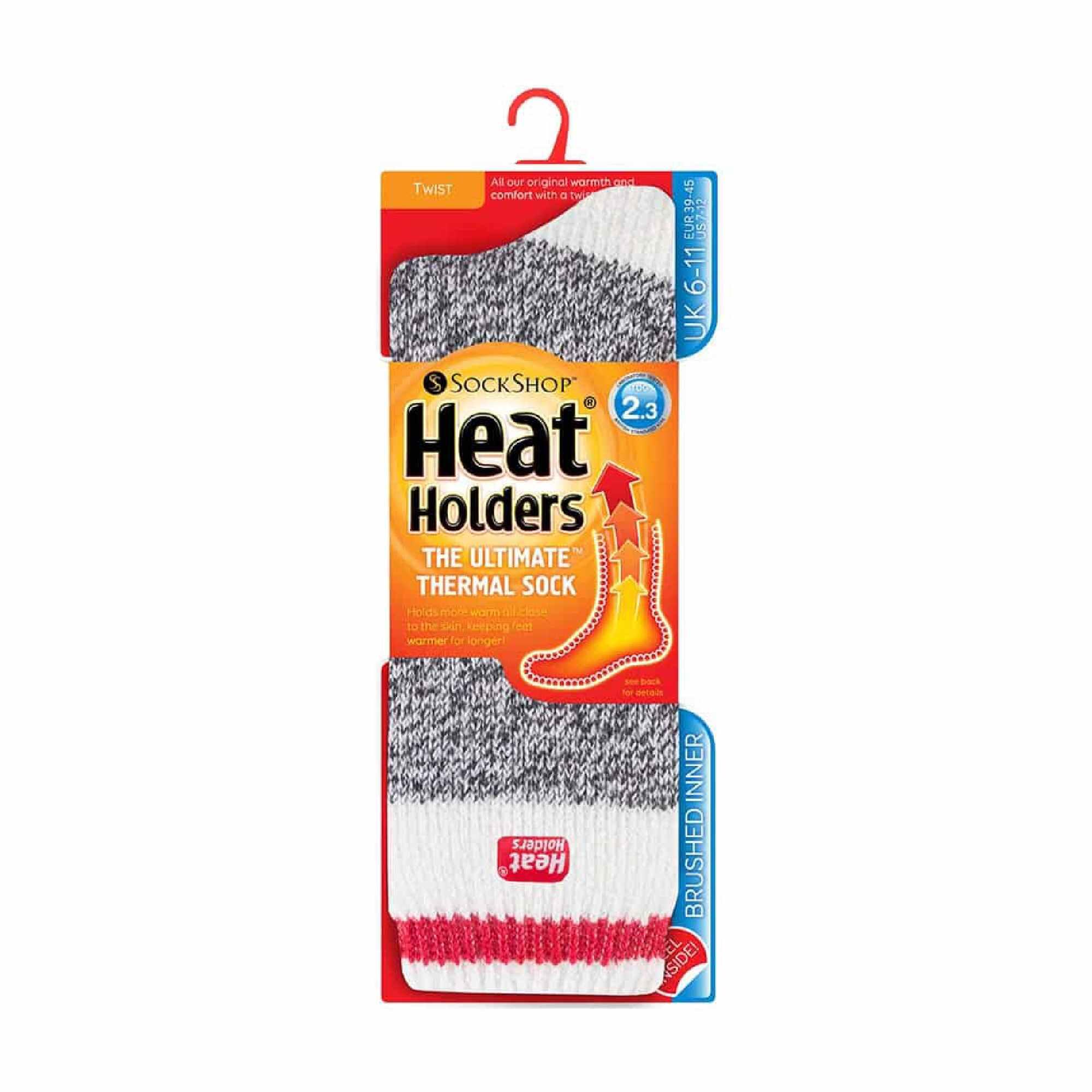 Heat Holders - 1 Paire Chaussettes Thermiques Hommes 2/6
