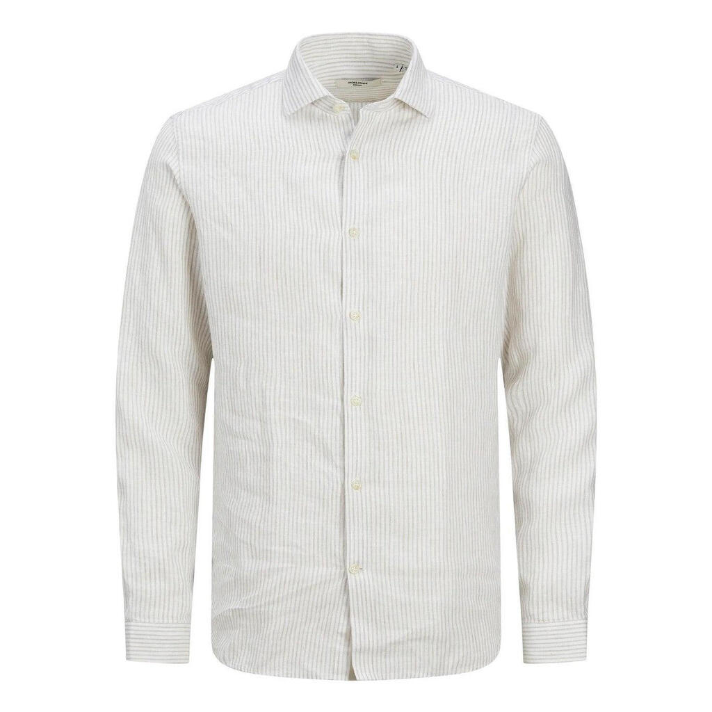 Jack &amp; Jones Parker Linen travertine shirt