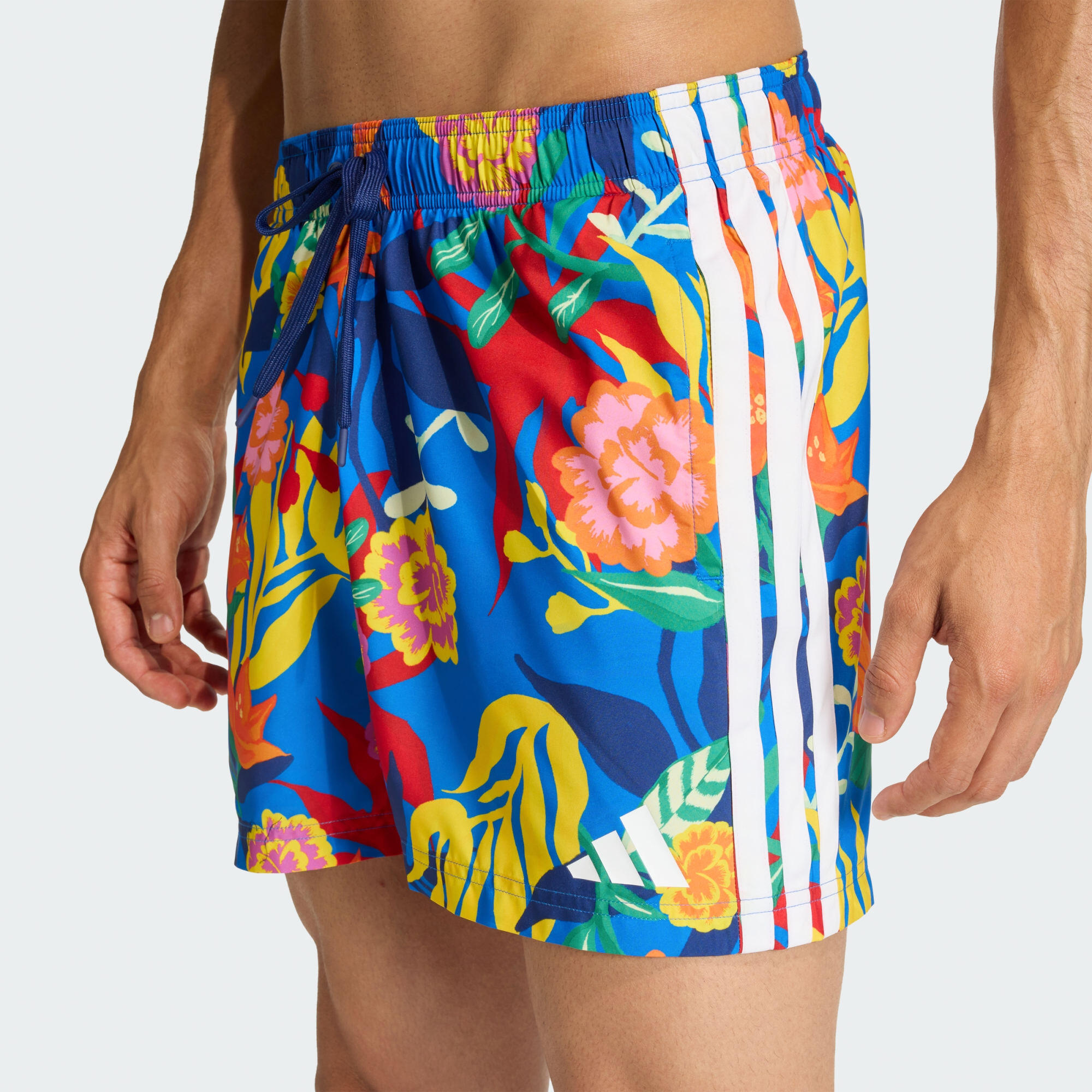 Short de natation MEXICANA FLORALS 3 BANDES 20,3 CM 4/6