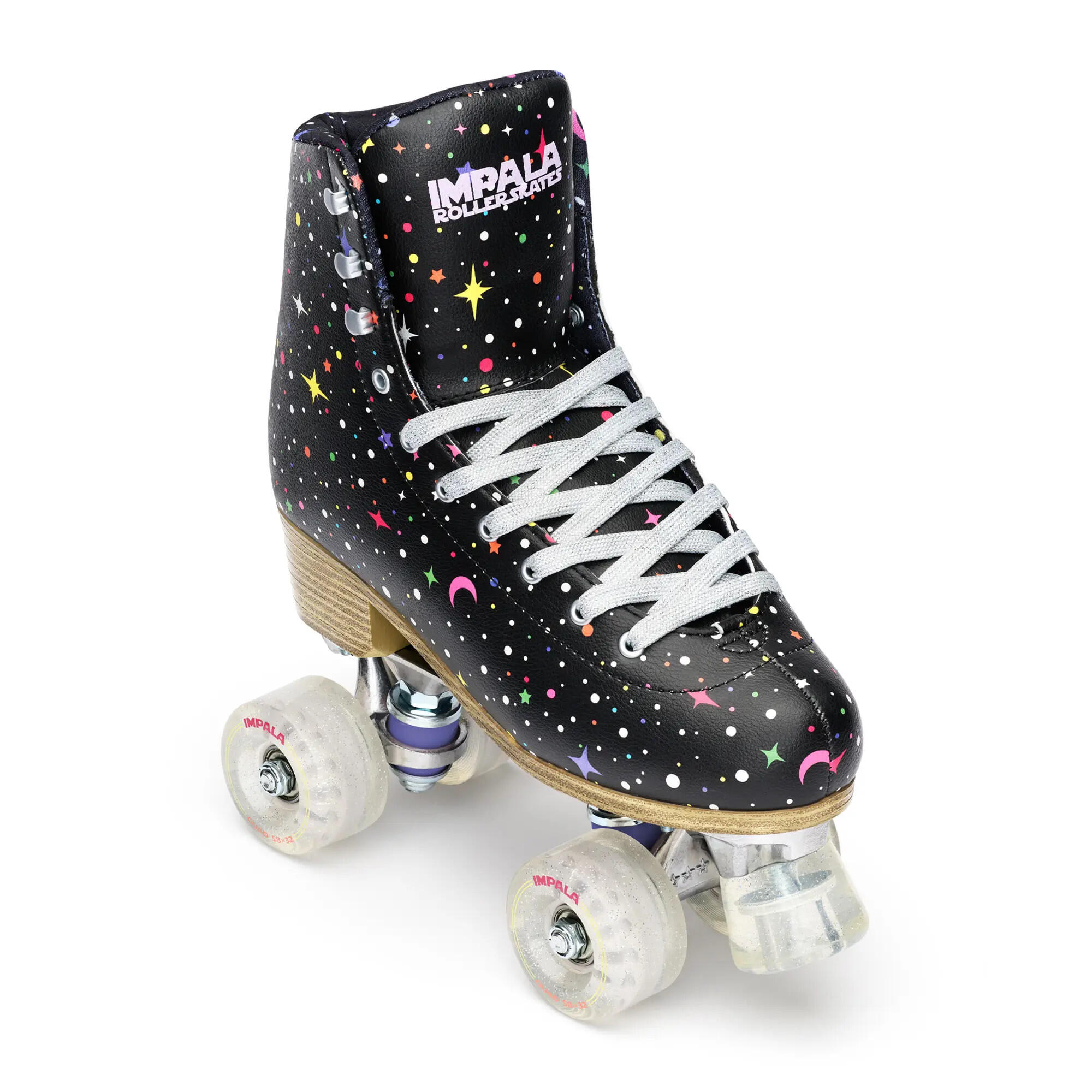 Impala Skate - Impala Skate Roller Quad Twinkle - Rollers En Ligne - Noir - 36 - Decathlon