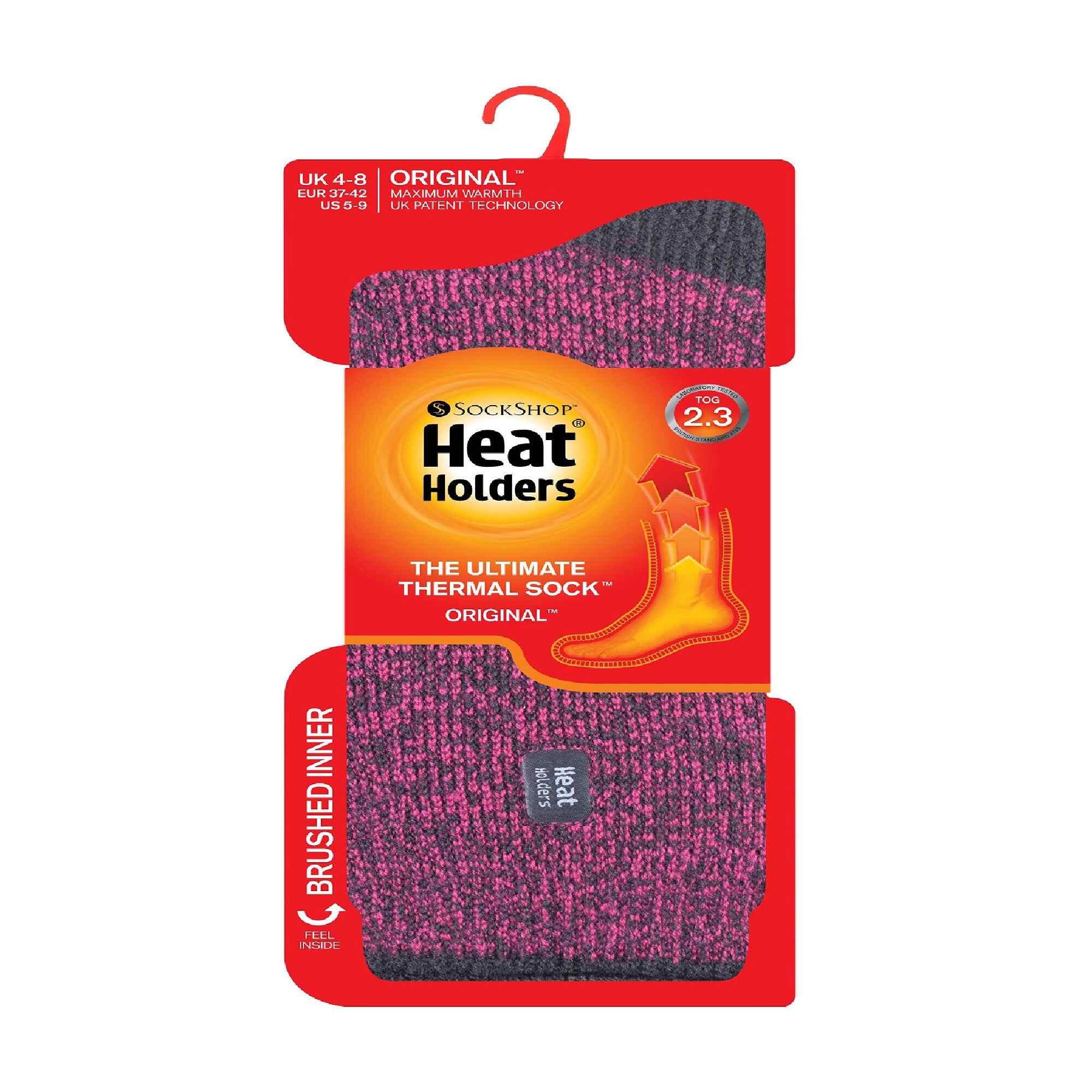 Heat Holders - 1 Paire Chaussettes Thermiques Femmes pour L'Hiver 2/6