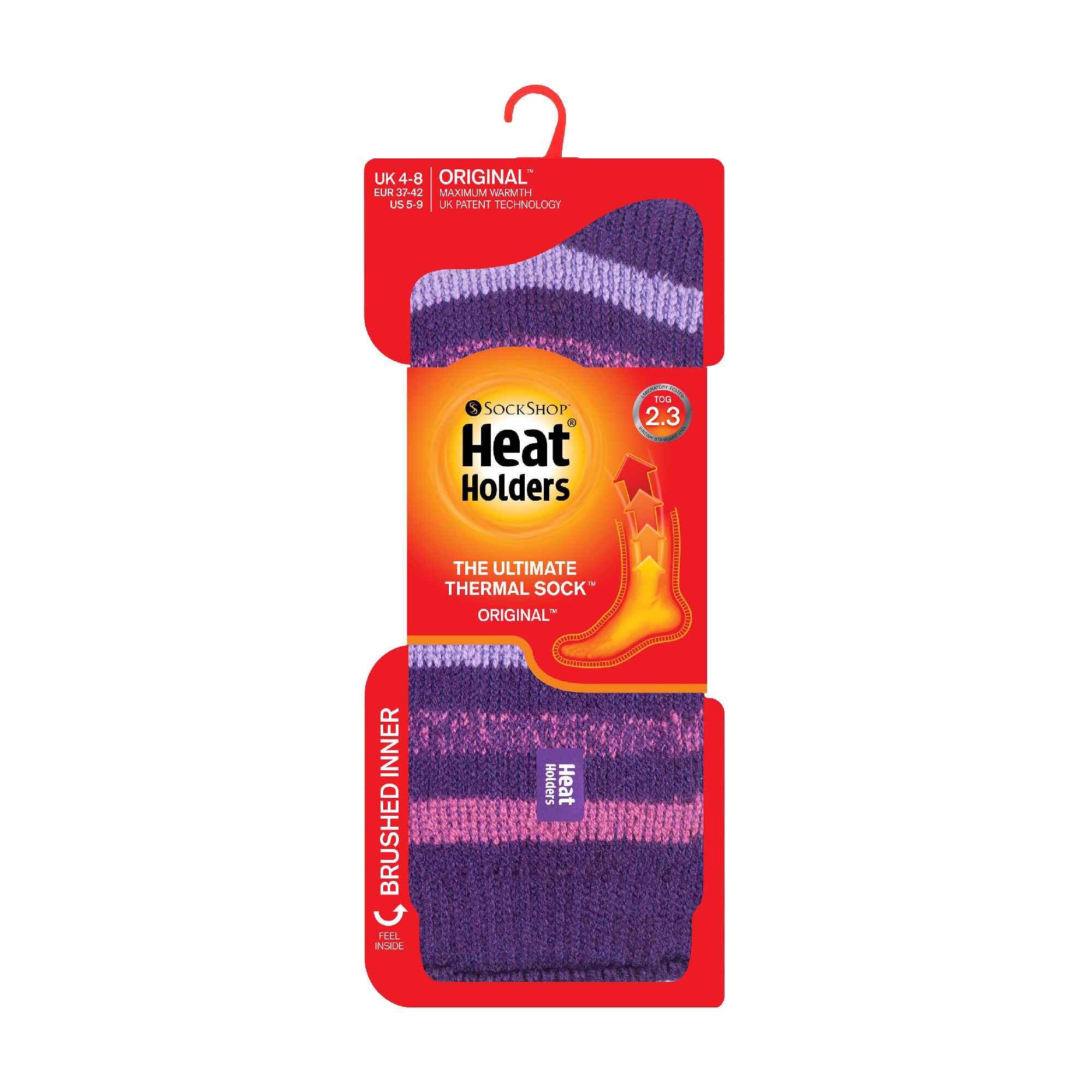 Heat Holders - 1 Paire Chaussettes Thermiques Femmes pour L'Hiver 2/6