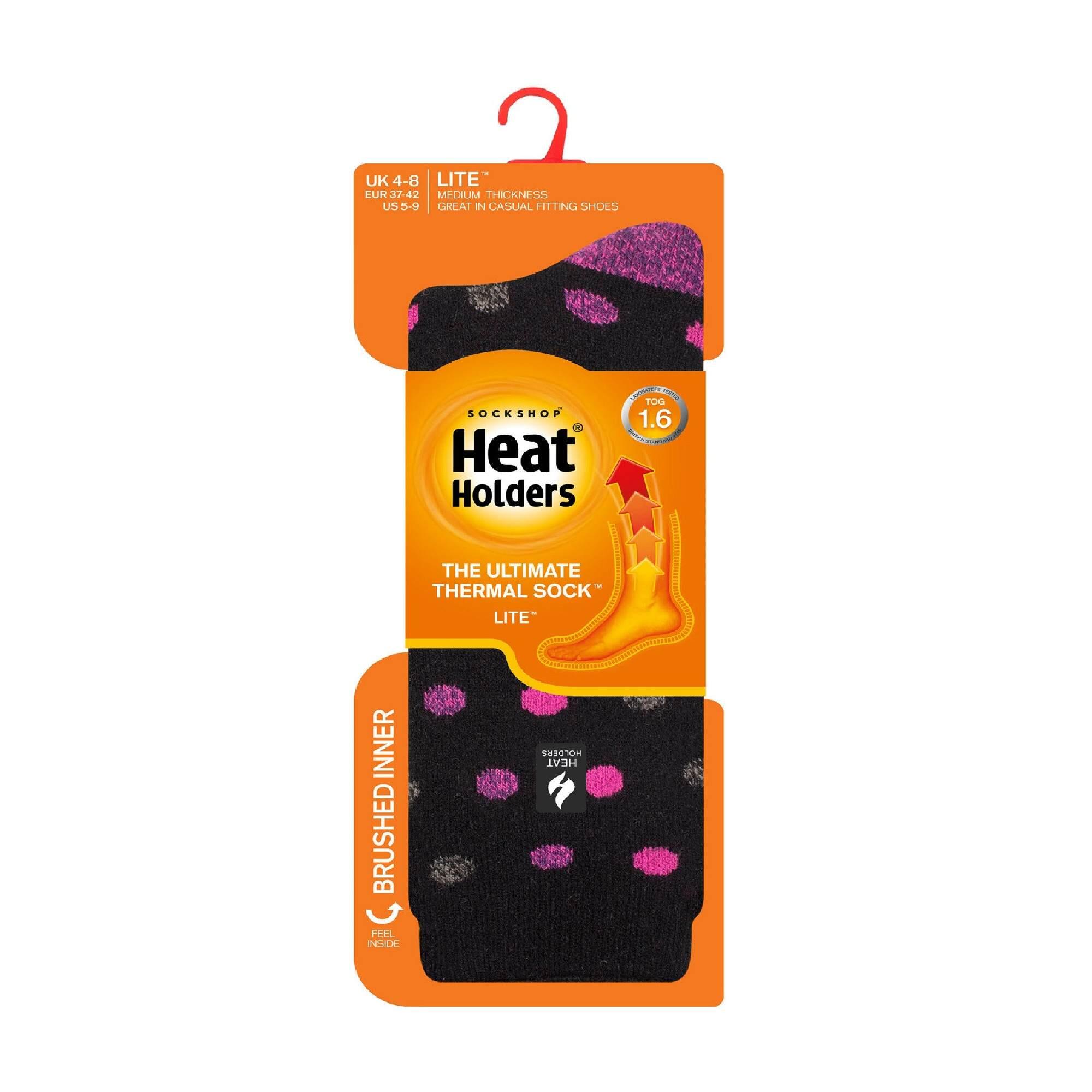 Heat Holders Lite - Femme Couleur Fantaisie Chaussettes Thermiques Pour Hiver 2/6