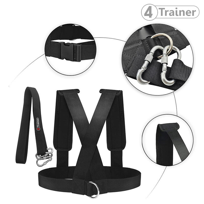 HARNAIS DE RÉSISTANCE - Sangle 1,60m pour Sled - 4TRAINER 3/5