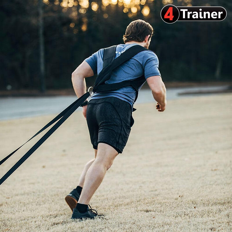 HARNAIS DE RÉSISTANCE - Sangle 1,60m pour Sled - 4TRAINER 4/5