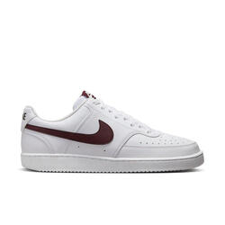 Baskets Nike Court Vision Low 113 blanc bordeaux