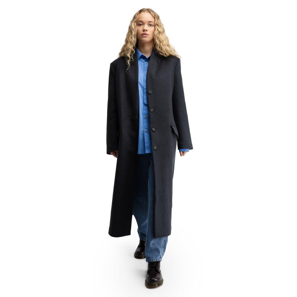 Damen langer wollmantel Glencoe-W Black Schwarz 3/6