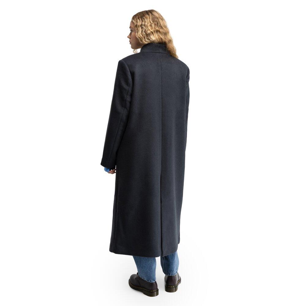 Damen langer wollmantel Glencoe-W Black Schwarz 2/6