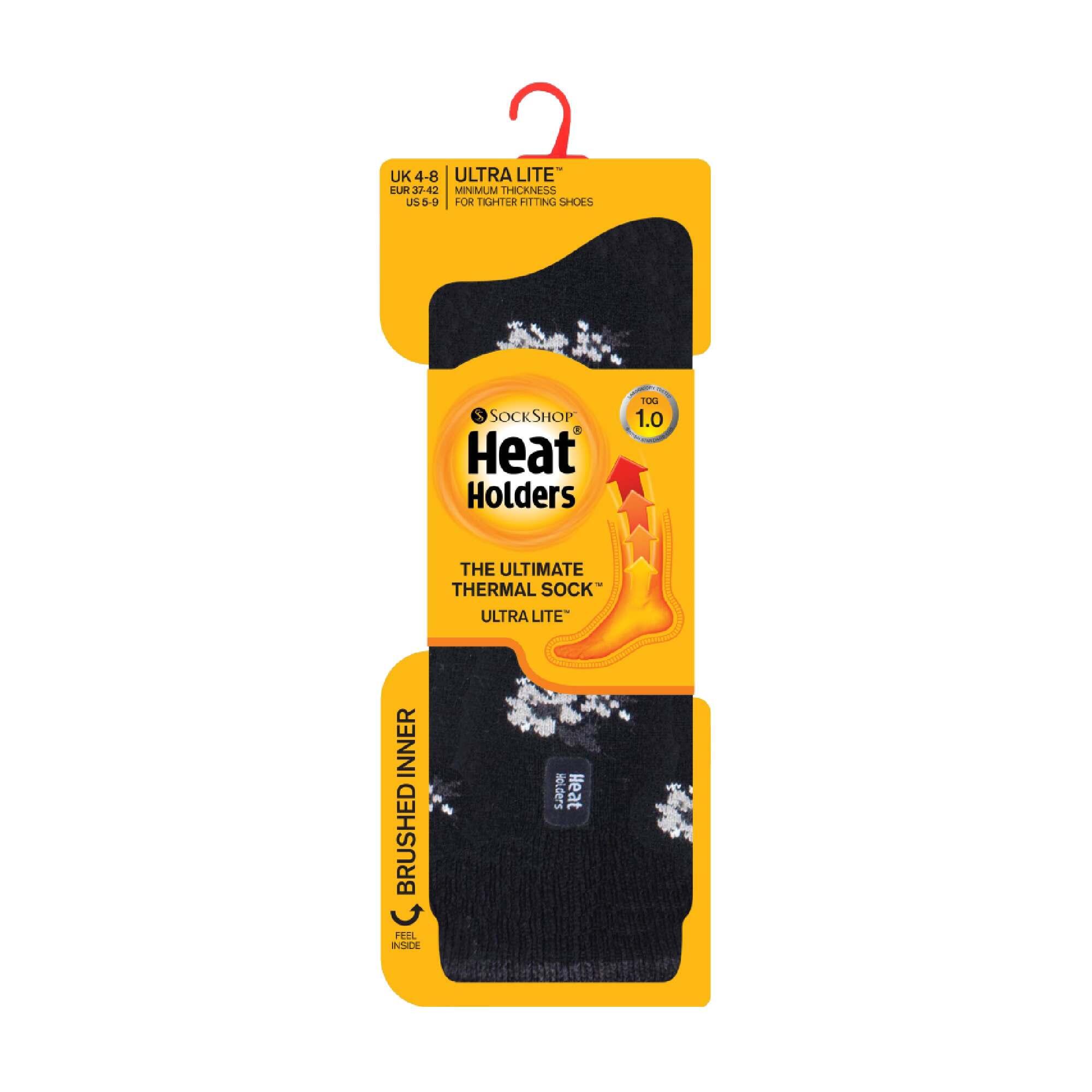 Heat Holders Ultra Lite - 1 Paire Femmes Polaires Hiver Chaussettes Thermiques 2/6