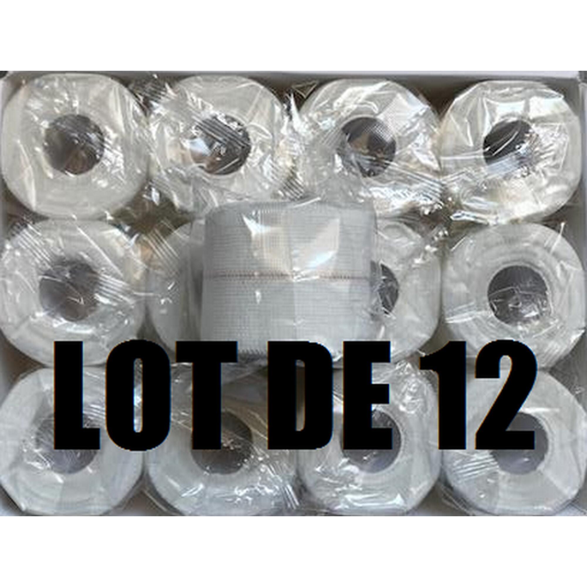 Elastrap - Lot Bande Adhésive Élastique Pour Contention Souple - Strapping Strap Entorse - Trousse De Secours - 12 - Decathlon