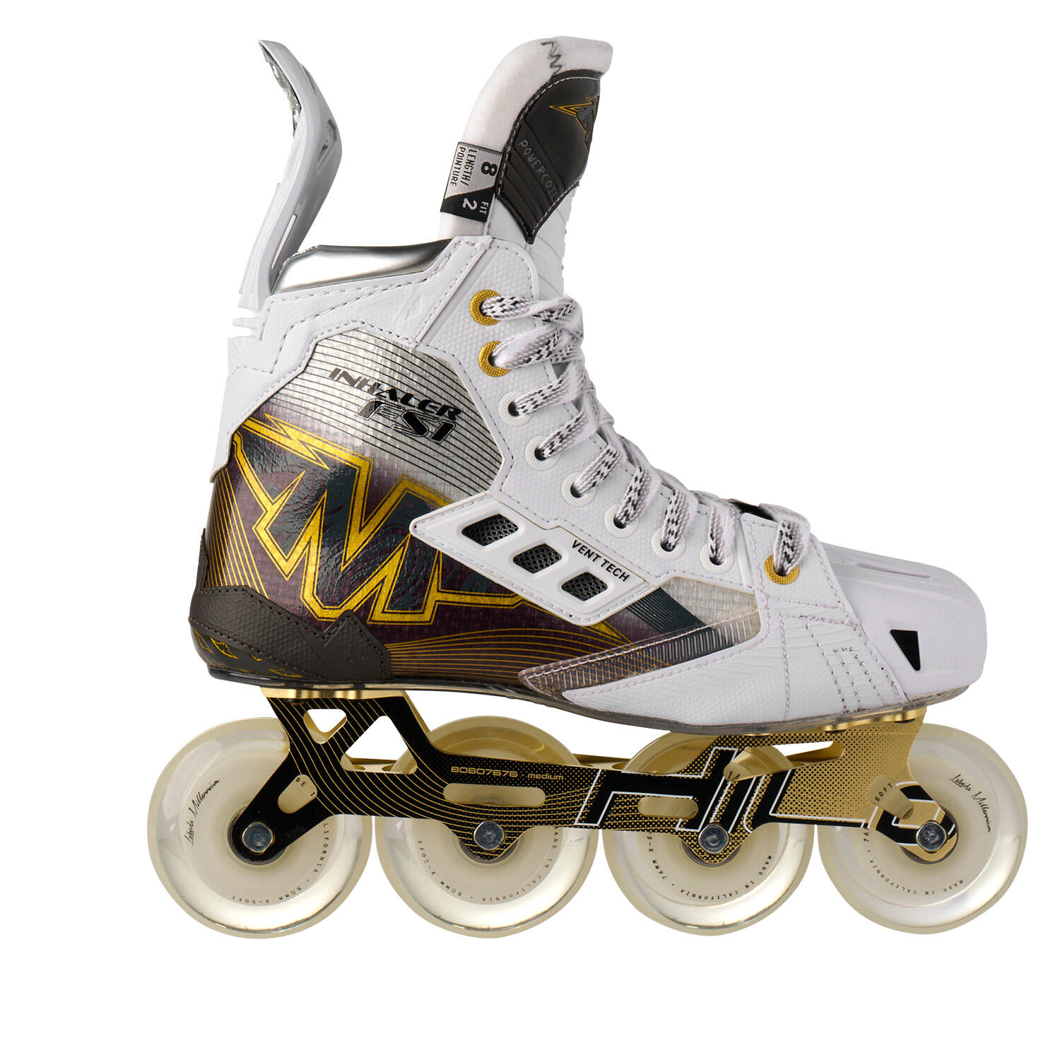 MISSION Inlinehockey Skate Inhaler FS1 Senior, FIT2 4/7