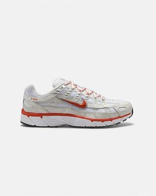 Nike P-6000 White Platinum Tint Black Picante Red (Women's)