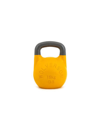 Wolverson Fitness GSU Kettlebell 16kg Gelb