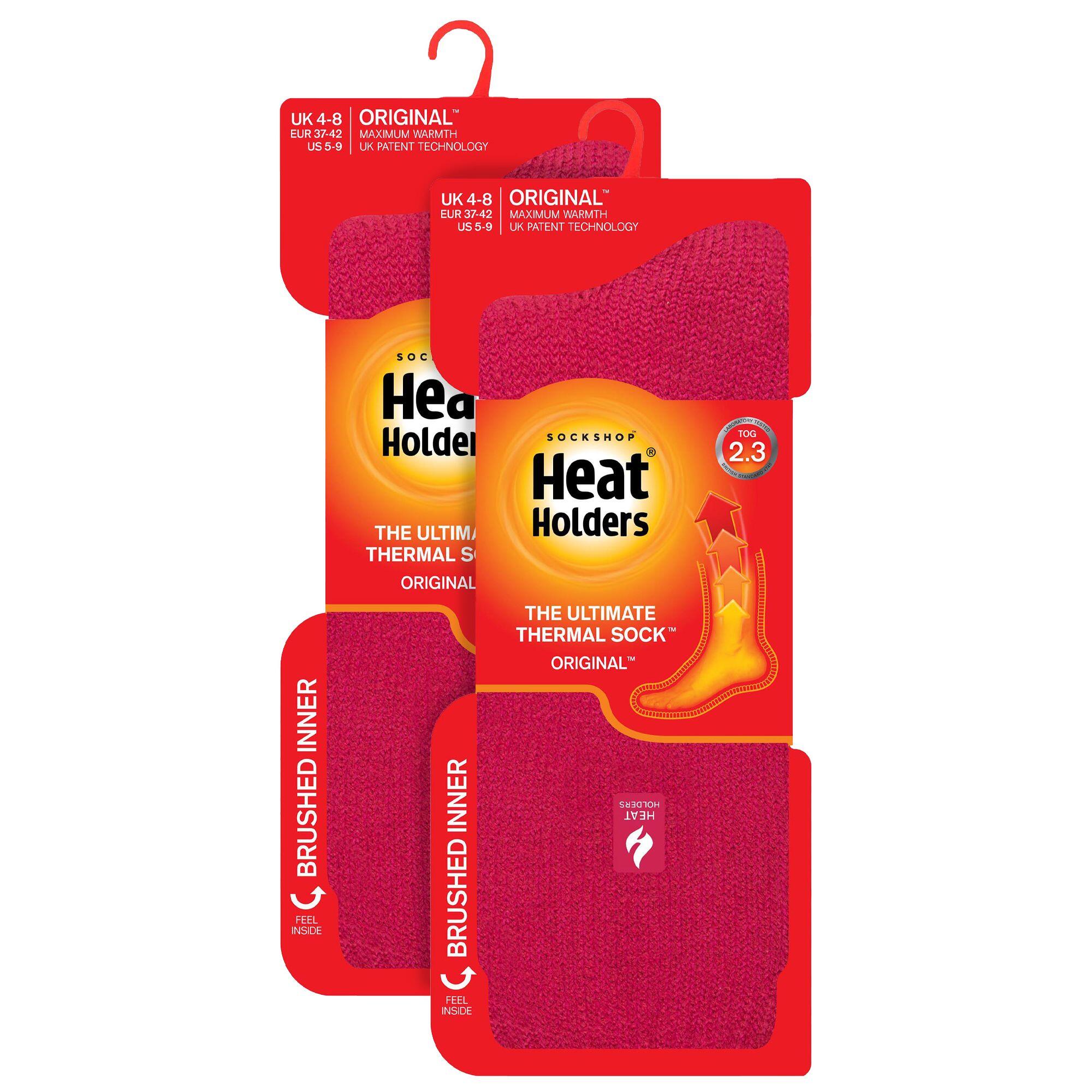 Lot de 2 chaussettes thermiques évacuant l'humidité pour femme 2/6